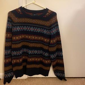 J Crew, medium, striped sweater